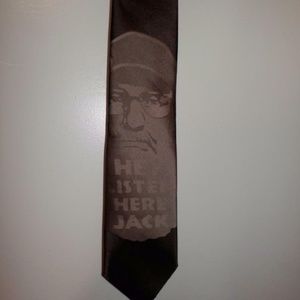 Duck Dynasty NeckTie Uncle Si Brown 3.25" W